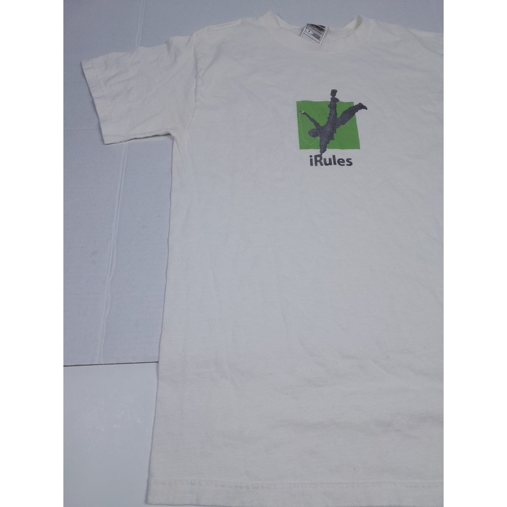 Vintage Apple Ipod T Shirt Unisex SZ S   Music Y2K TEE - Picture 4 of 8